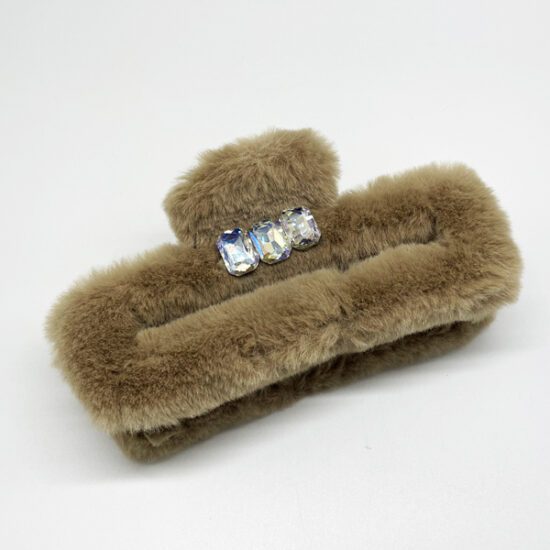 Заколка краб мех 816-33б уп.-1шт.