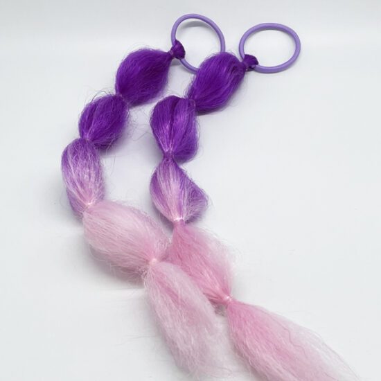 Косички на резинках ZK-002.