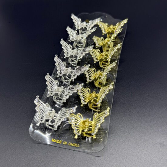 Заколка краб металл КР-3г уп.-6шт.-3.0.