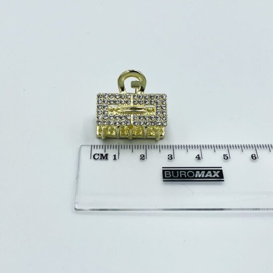Заколка краб металл КР-4в.