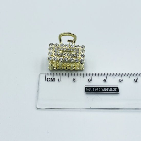 Заколка краб металл КР-4г.